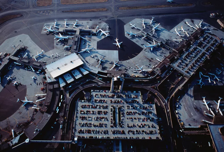 Boston Logan Airport long term parking options showing Economy Garage and off-site lots