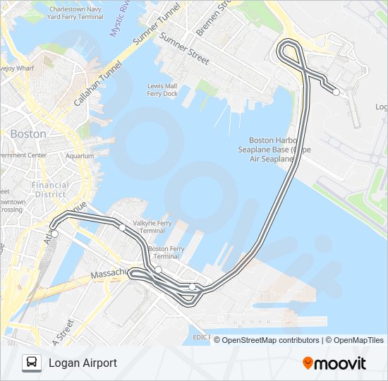 Silver Line Route to Logan Airport