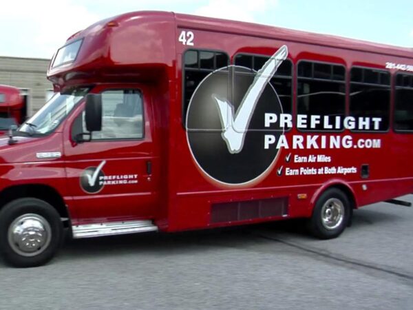 Preflight Airport Parking - Parking Ticket